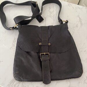 Civico 93 Italian Black Soft Leather Bag Purse Crossbody Italy